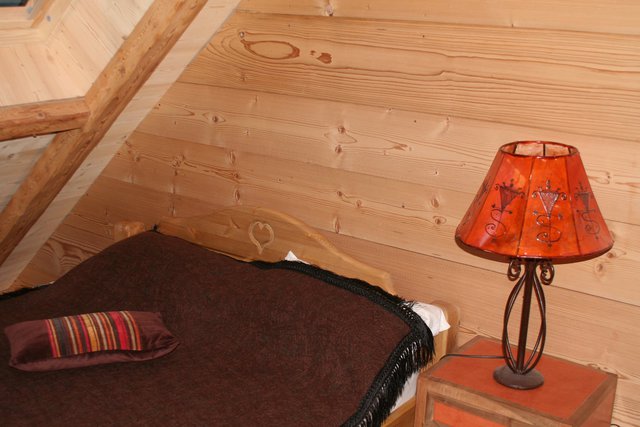 D&eacute;tail du chalet