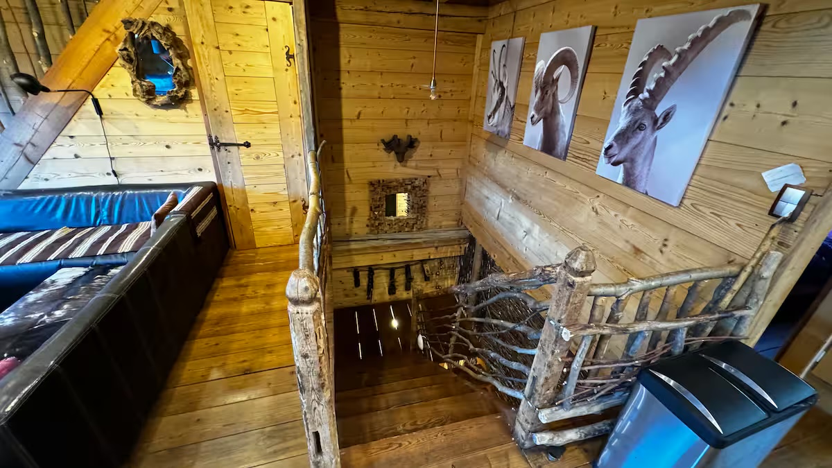 Escalier du chalet